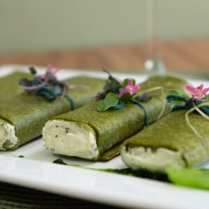 Canelone Verde de Espinafre, Meia Cura e Castanhas