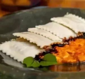 Ravioli de Peito de Peru, Mascarpone e Tomate